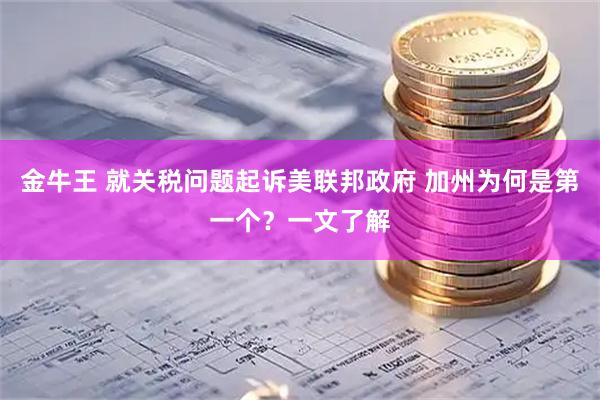 金牛王 就关税问题起诉美联邦政府 加州为何是第一个？一文了解