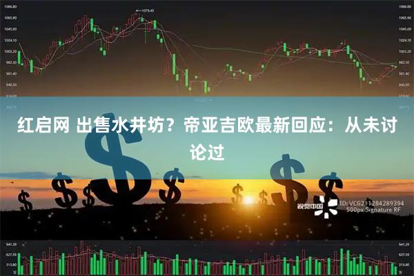 红启网 出售水井坊？帝亚吉欧最新回应：从未讨论过